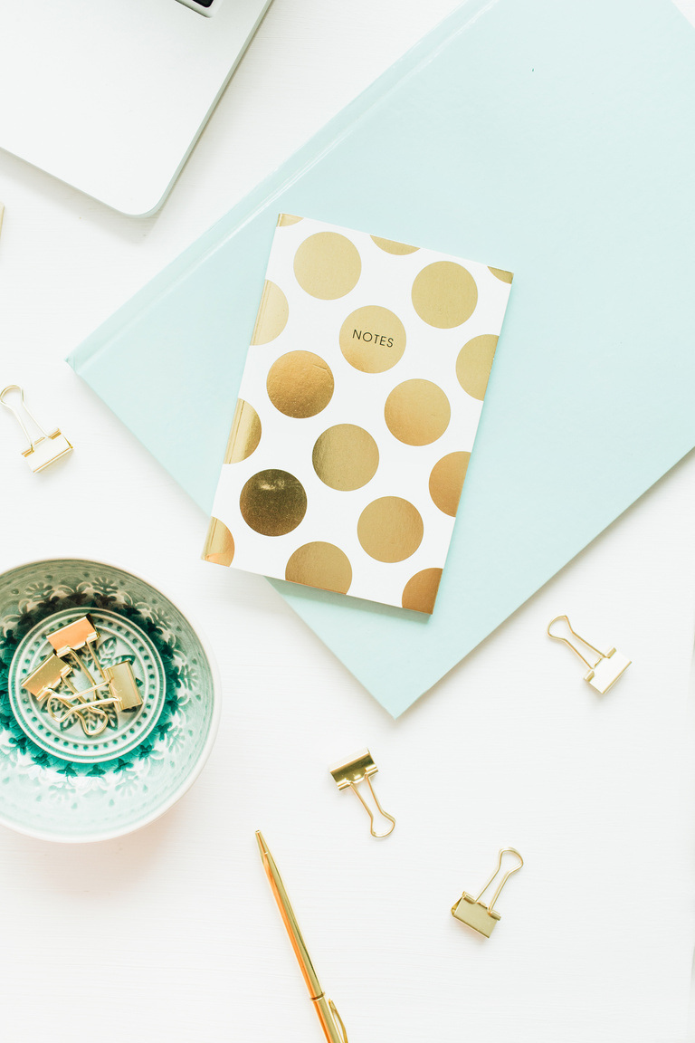 Home office desk workspace 